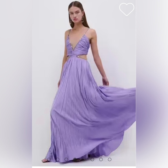 - Jonathan Simkhai Marli lavender dress - size 4 - Picture 2 of 15